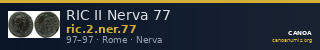 RIC II Nerva 77 — CANOA