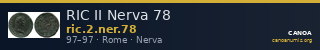 RIC II Nerva 78 — CANOA