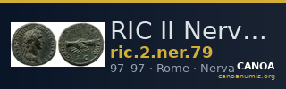 RIC II Nerva 79 — CANOA