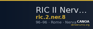 RIC II Nerva 8 — CANOA