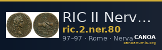 RIC II Nerva 80 — CANOA