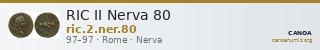 RIC II Nerva 80 — CANOA