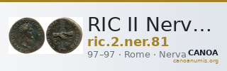 RIC II Nerva 81 — CANOA