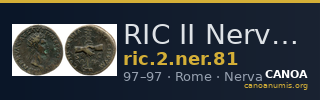 RIC II Nerva 81 — CANOA