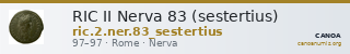 RIC II Nerva 83 (sestertius) — CANOA