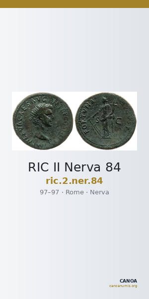 RIC II Nerva 84 — CANOA