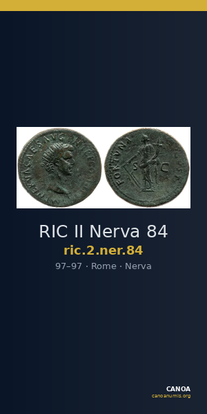 RIC II Nerva 84 — CANOA