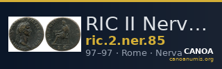 RIC II Nerva 85 — CANOA