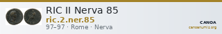 RIC II Nerva 85 — CANOA