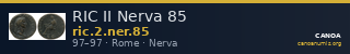 RIC II Nerva 85 — CANOA