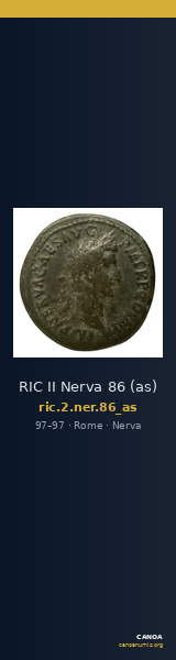 RIC II Nerva 86 (as) — CANOA