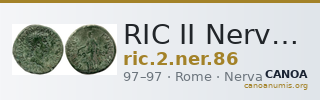 RIC II Nerva 86 — CANOA