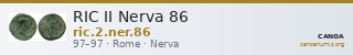 RIC II Nerva 86 — CANOA
