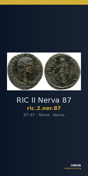 RIC II Nerva 87 — CANOA