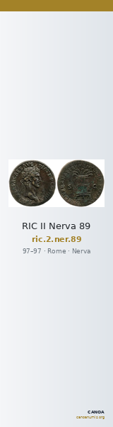 RIC II Nerva 89 — CANOA