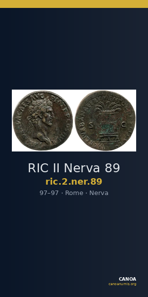 RIC II Nerva 89 — CANOA
