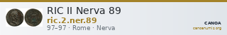 RIC II Nerva 89 — CANOA