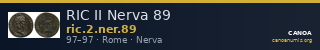 RIC II Nerva 89 — CANOA