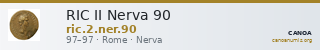 RIC II Nerva 90 — CANOA
