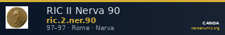 RIC II Nerva 90 — CANOA