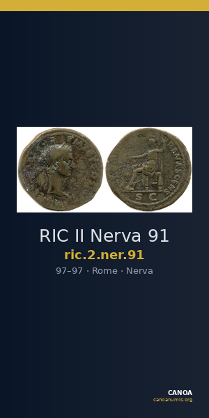 RIC II Nerva 91 — CANOA