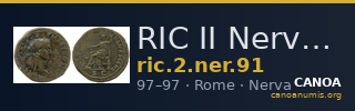 RIC II Nerva 91 — CANOA
