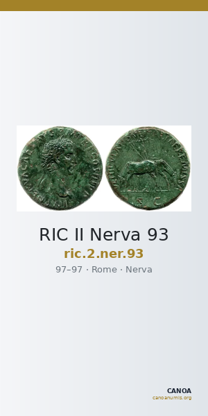 RIC II Nerva 93 — CANOA