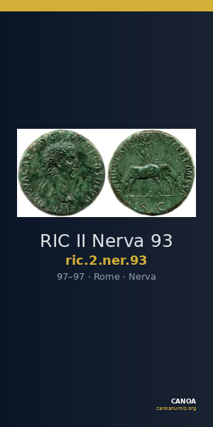 RIC II Nerva 93 — CANOA