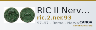 RIC II Nerva 93 — CANOA