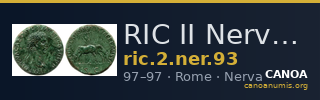RIC II Nerva 93 — CANOA