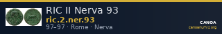 RIC II Nerva 93 — CANOA