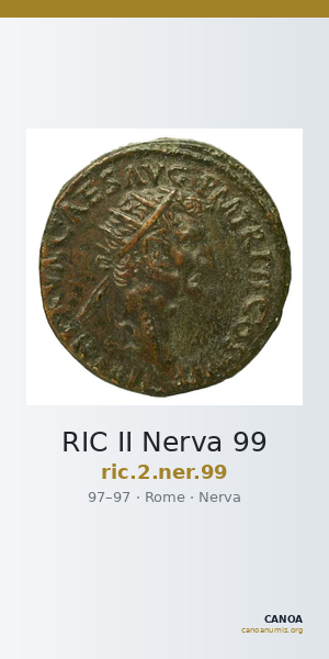 RIC II Nerva 99 — CANOA