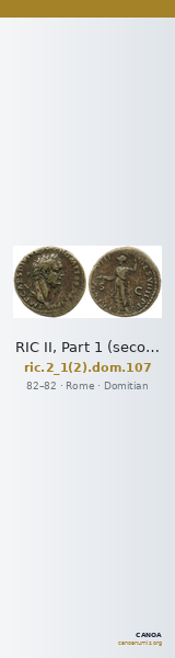 RIC II, Part 1 (second edition) Domitian 107 — CANOA