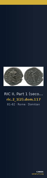 RIC II, Part 1 (second edition) Domitian 117 — CANOA