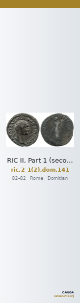 RIC II, Part 1 (second edition) Domitian 141 — CANOA