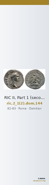 RIC II, Part 1 (second edition) Domitian 144 — CANOA
