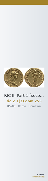 RIC II, Part 1 (second edition) Domitian 255 — CANOA
