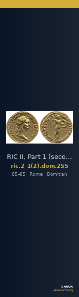 RIC II, Part 1 (second edition) Domitian 255 — CANOA