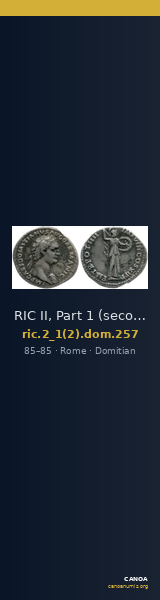 RIC II, Part 1 (second edition) Domitian 257 — CANOA