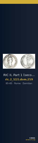 RIC II, Part 1 (second edition) Domitian 259 — CANOA