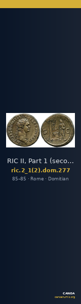 RIC II, Part 1 (second edition) Domitian 277 — CANOA