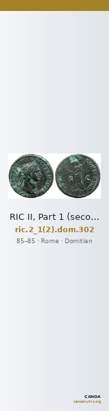 RIC II, Part 1 (second edition) Domitian 302 — CANOA