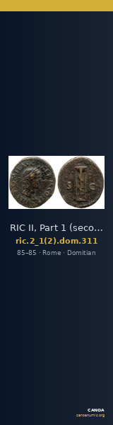 RIC II, Part 1 (second edition) Domitian 311 — CANOA