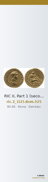 RIC II, Part 1 (second edition) Domitian 325 — CANOA