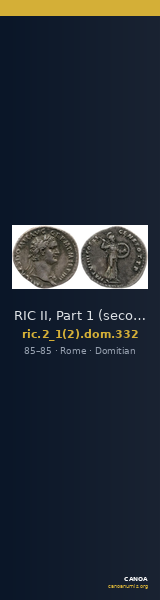 RIC II, Part 1 (second edition) Domitian 332 — CANOA