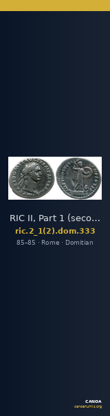 RIC II, Part 1 (second edition) Domitian 333 — CANOA