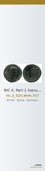 RIC II, Part 1 (second edition) Domitian 357 — CANOA