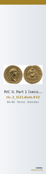 RIC II, Part 1 (second edition) Domitian 432 — CANOA