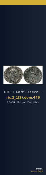 RIC II, Part 1 (second edition) Domitian 446 — CANOA