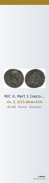 RIC II, Part 1 (second edition) Domitian 456 — CANOA